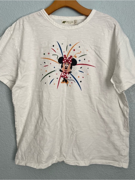 monica + andy Tops - Monica + Andy Minnie Mouse Organic Cotton Tee Disney Magiccore Size L Unisex